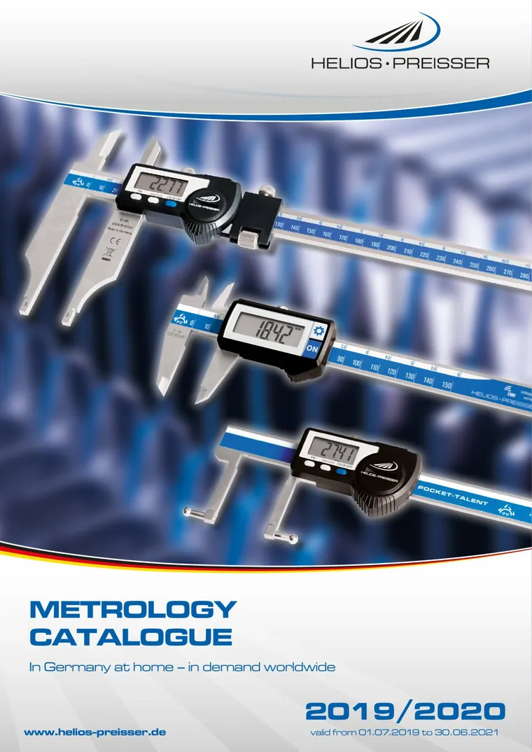 Naslovnica kataloga Katalog Helios Preisser